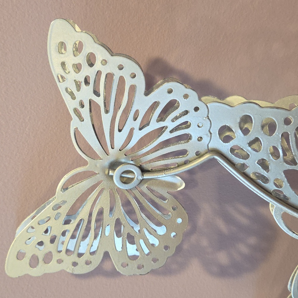 Butterfly 3D Wall Art Metal - Picture 4 of 4